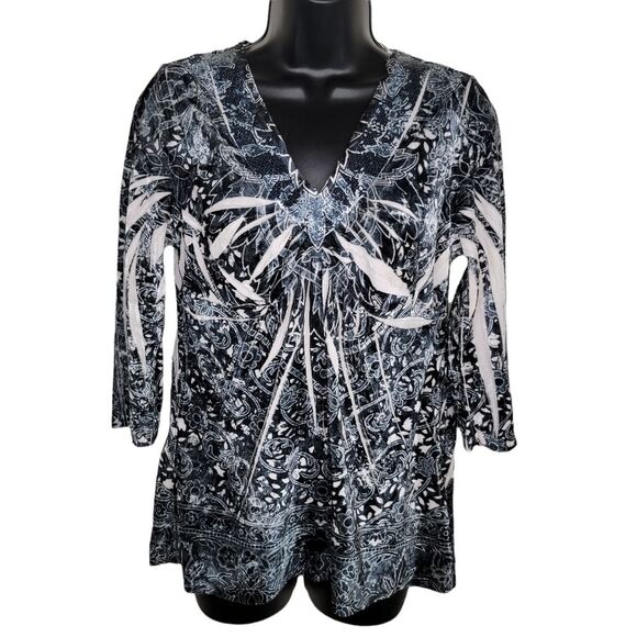 Unity World Wear velvet boho sublimation top PM - Picture 1 of 5